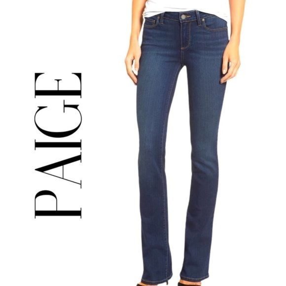PAIGE Denim - PAIGE TRANSCEND 2.0 MANHATTAN MID RISE SLIM BOOT 25